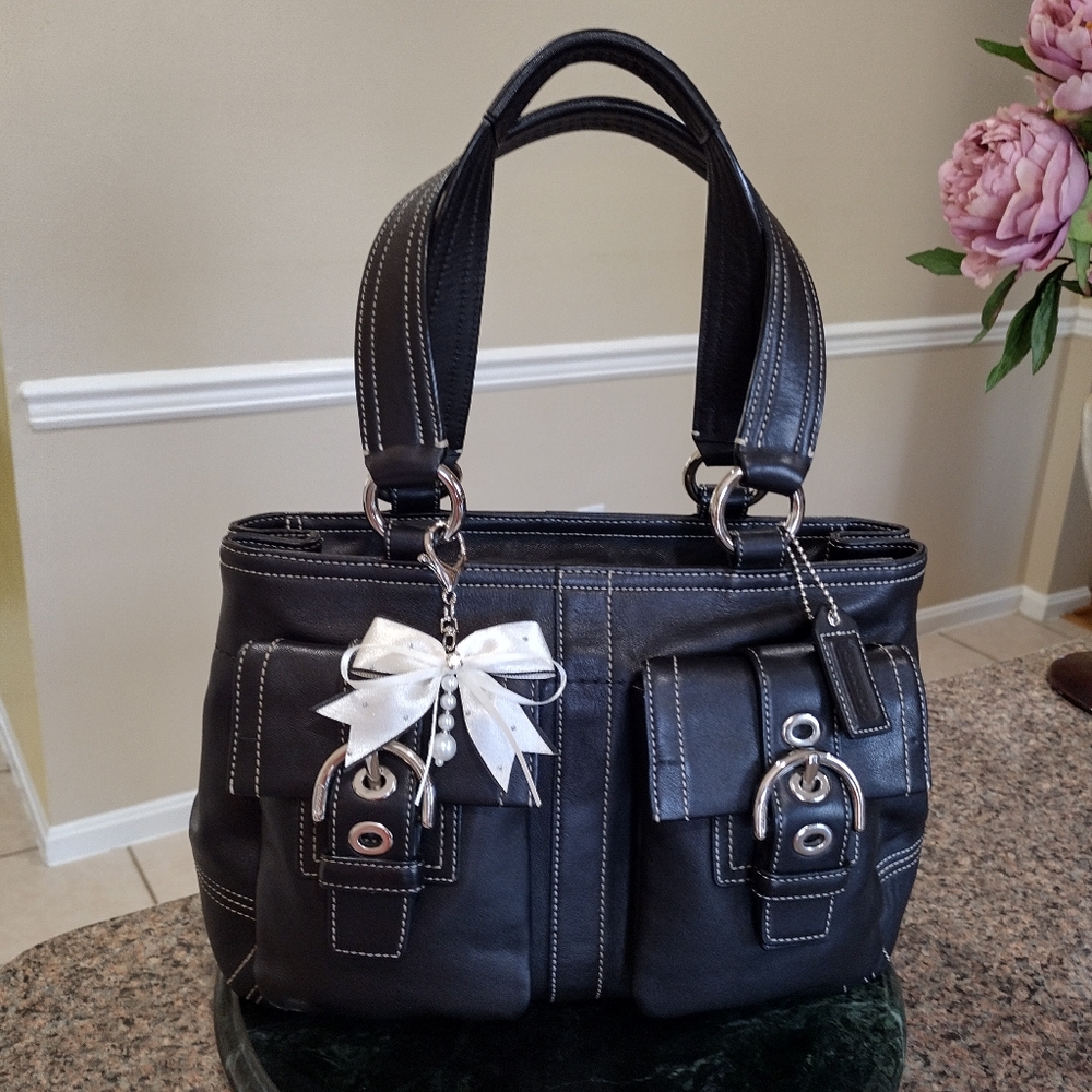 Coach Leather Soho Tote